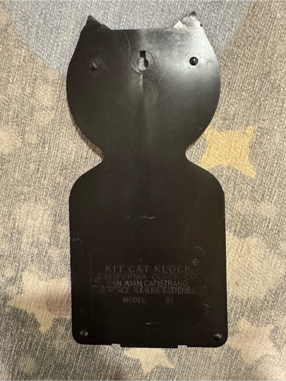 Vintage Black Kit Cat Klock - Picture 7 of 8
